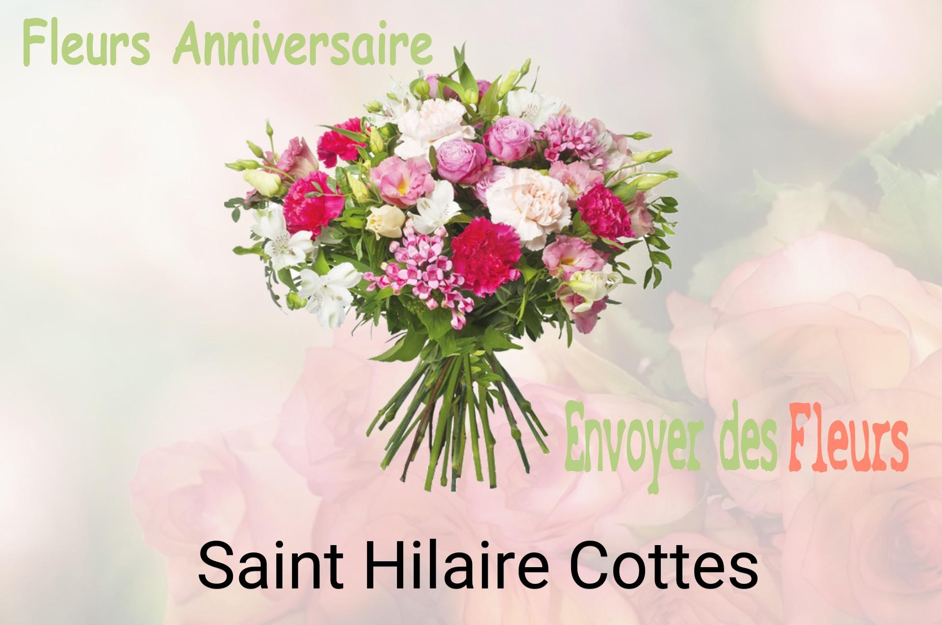 Bouquet de fleurs d’anniversaire livré à Saint-Hilaire-Cottes